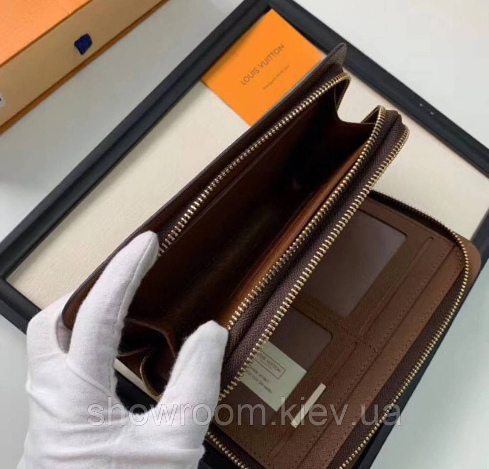 Чоловічий бреновий клатч барсетка LV (2012) brown Київ - фото 5