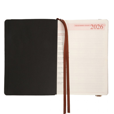 Тижневик Leo planner А5 датований 2026 "Trend", м‘який, чорний, 368 сторінок (252693) Вінниця - фото 11