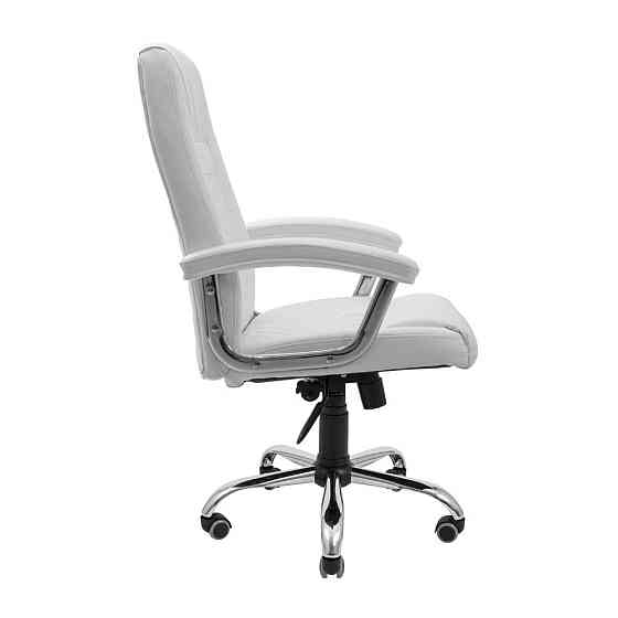 Офисное Кресло Руководителя Florence U М2 AnyFix Хром Белый Киев