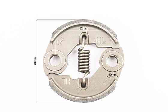 Зчеплення (коротка пружина) D-76mm, метал Киев