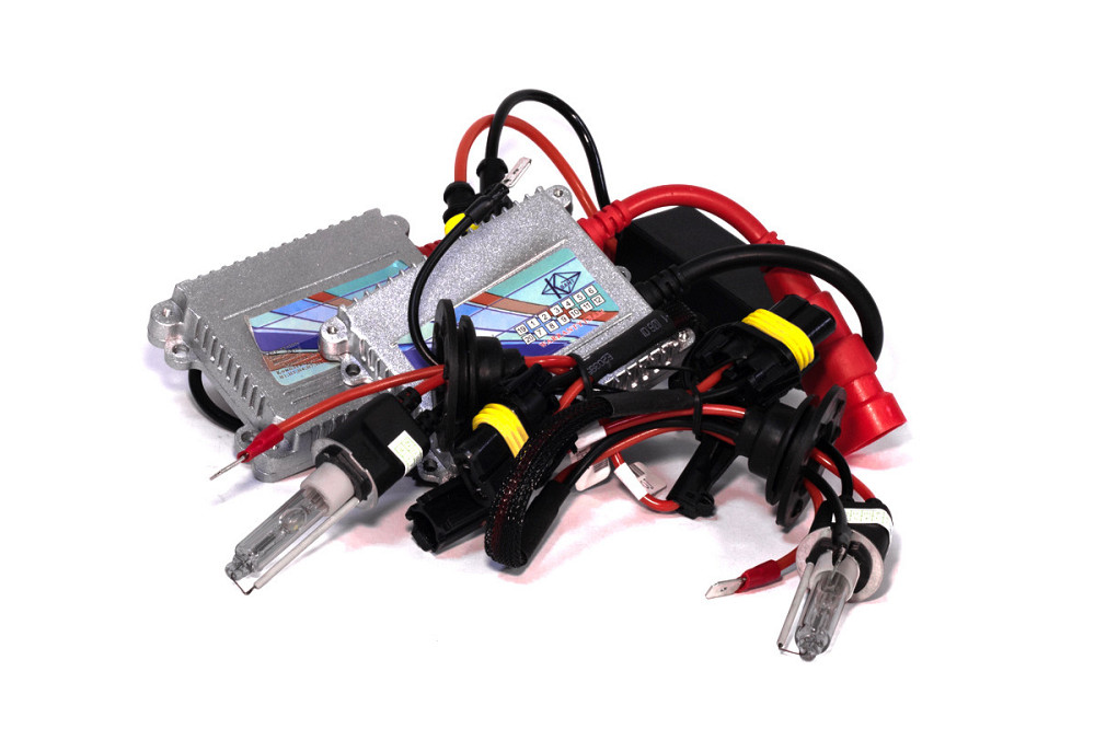 Комплект ксенону КВАНТ PRO H3 ceramic 6000 К 12v з блоками AC Харків - фото 1