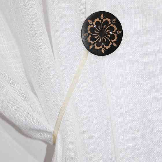 Магніти для штор і гардин (174м) Карпати набір 2 шт Венге (81-085) Київ