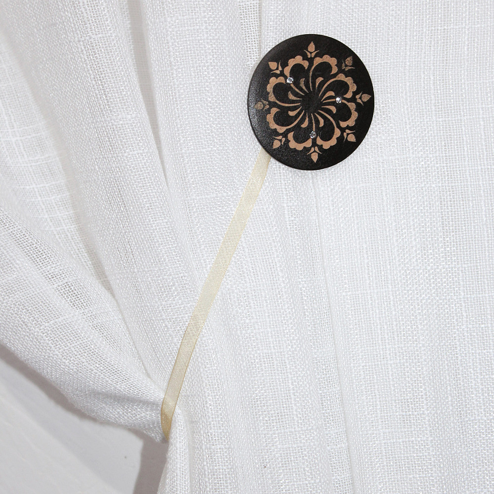 Магніти для штор і гардин (174м) Карпати набір 2 шт Венге (81-085) Київ - фото 4