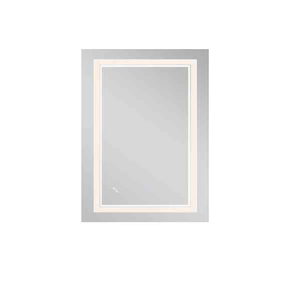 Зеркало Qtap Cardinal 600х800 с LED-подсветкой Touch, с антизапотеванием, с диммером, рег. темп. цвета (3000-6500K) QT0478C6080 Киев