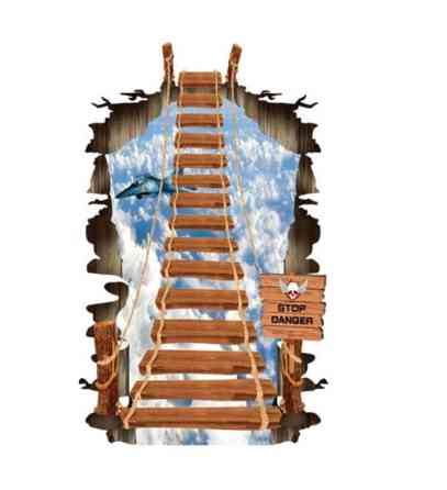 Наклейки для пола 