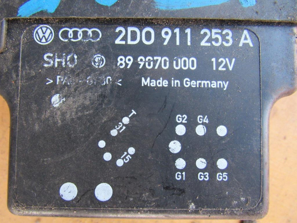 Реле свічок розжарювання VW LT 2.5 tdi / 2.8 tdi 1996-2006 (2D0911253) Ковель - фото 7