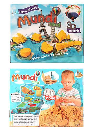 Набір для творчсоті 39000 (укр) "Mundi sand", в кор-ці 30-23,5-7 см, шт Київ - фото 1