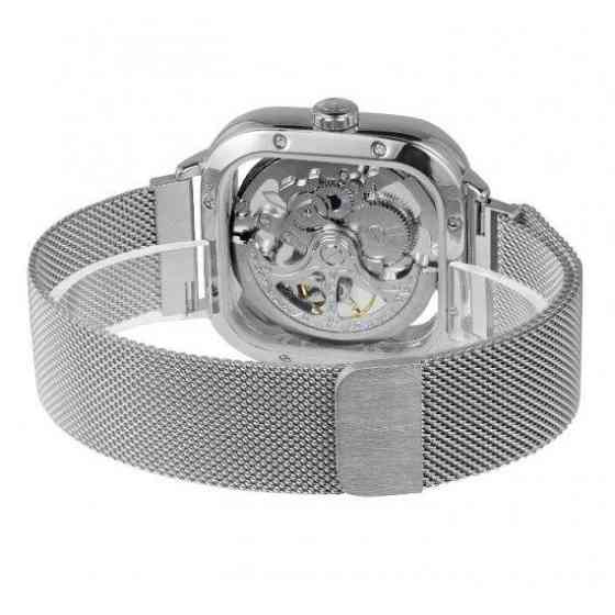 Годинник жіночий механічний наручний Forsining Eagle II (Сріблястий) Київ