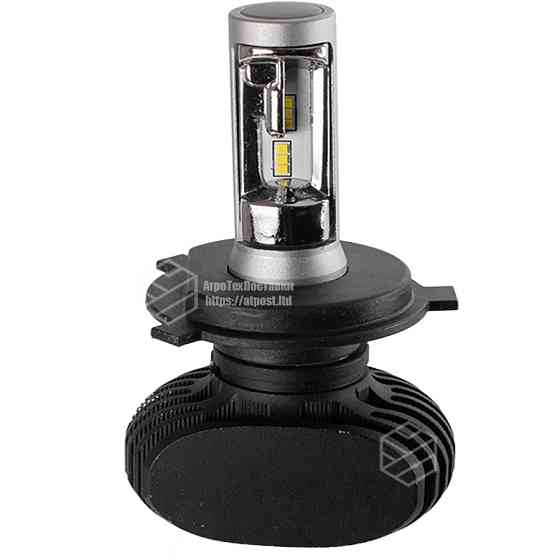 S1 Лампа світлодіодна цоколь H3 (к-кт 2 шт) 12/24V, 50W, 4000Lm авиац. алюмін. профілю. Мукачево