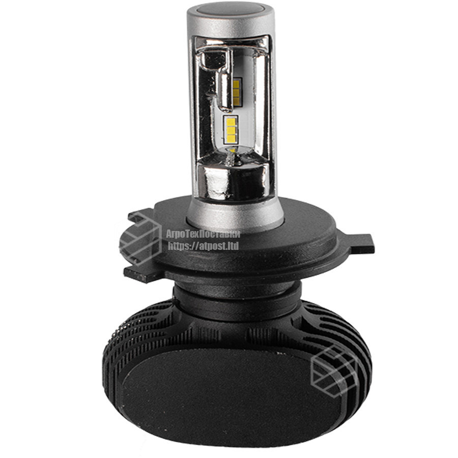 S1 Лампа світлодіодна цоколь H3 (к-кт 2 шт) 12/24V, 50W, 4000Lm авиац. алюмін. профілю. Мукачево - фото 2