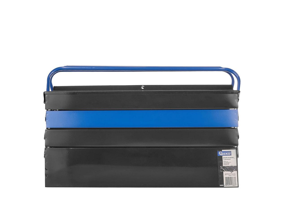 Валіза для інструменту "GeKo" металева на 7 секцій Київ - фото 3