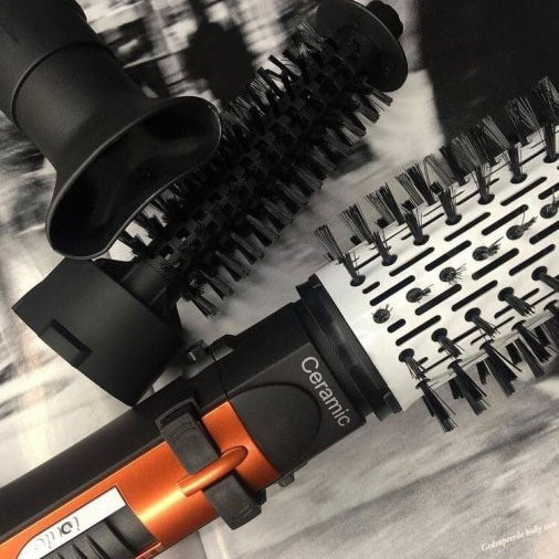 Фен для волос бережный Gemei Gm-4828, Фен для разных типов волос щетка гребешок FT-81 Львов - изображение 3