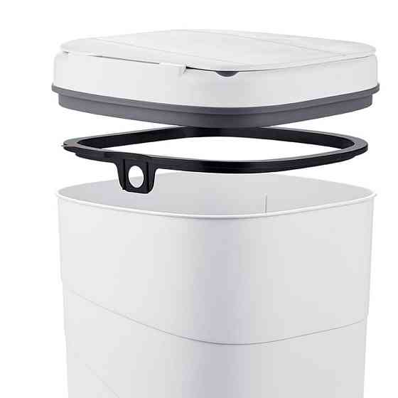 Сенсорное мусорное ведро на 13л,Белый SBR Киев