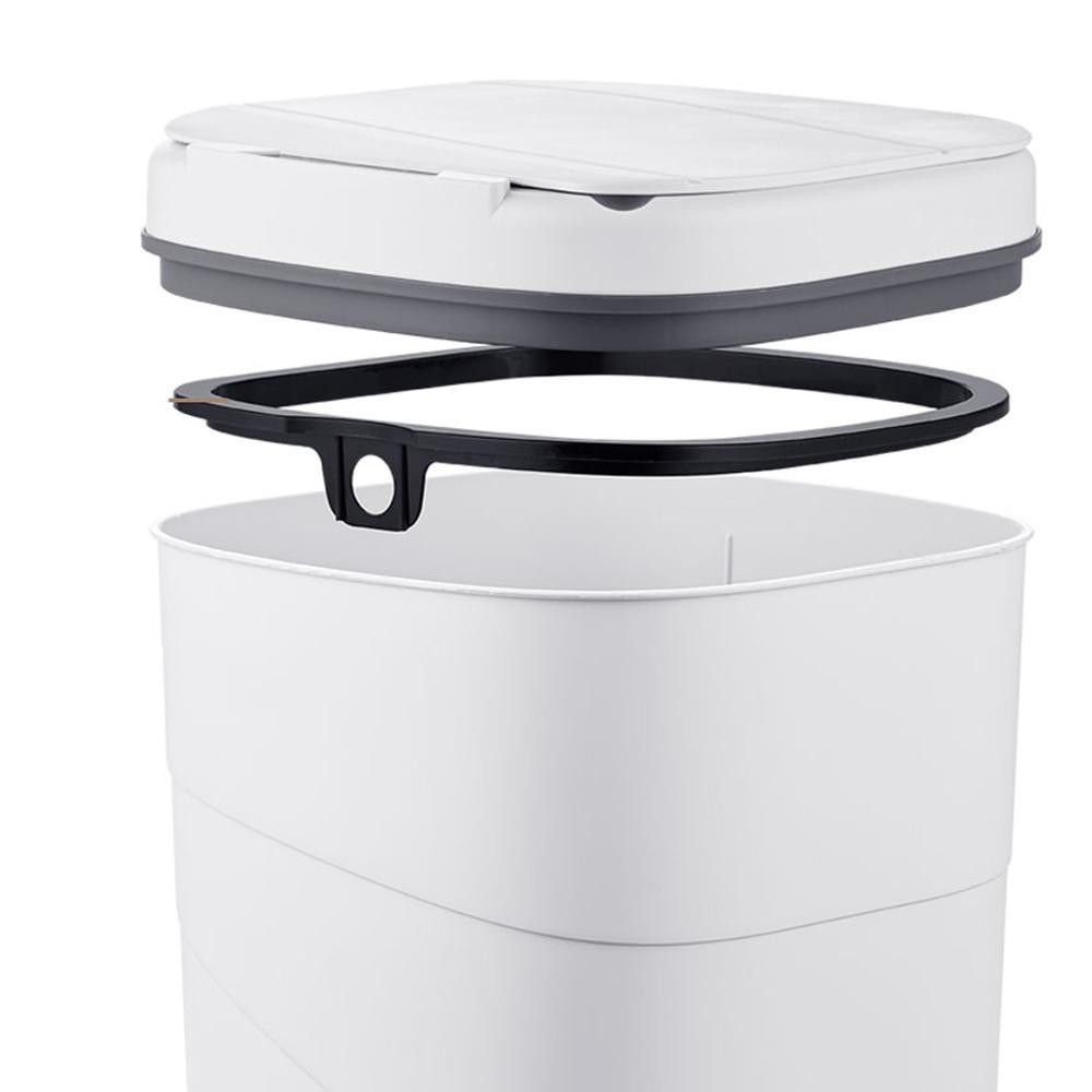 Сенсорне відро для сміття на 13л,Білий SBR Київ - фото 3