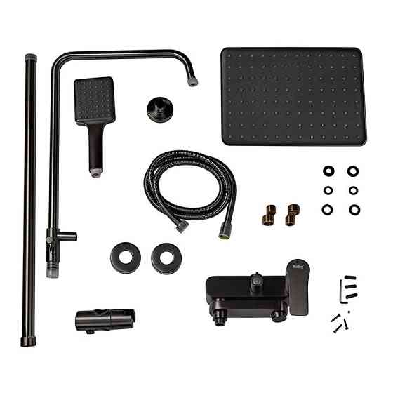 Душова колона із змішувачем Haiba Milano 003-J Graphite (HB4009) ( 29535 ) Харьков