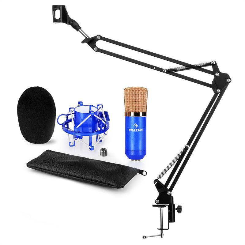 CM001BG Набор микрофонов Конденсаторный микрофон V3 Кронштейн микрофона синий (Германия, читать описание) Ровно - изображение 1