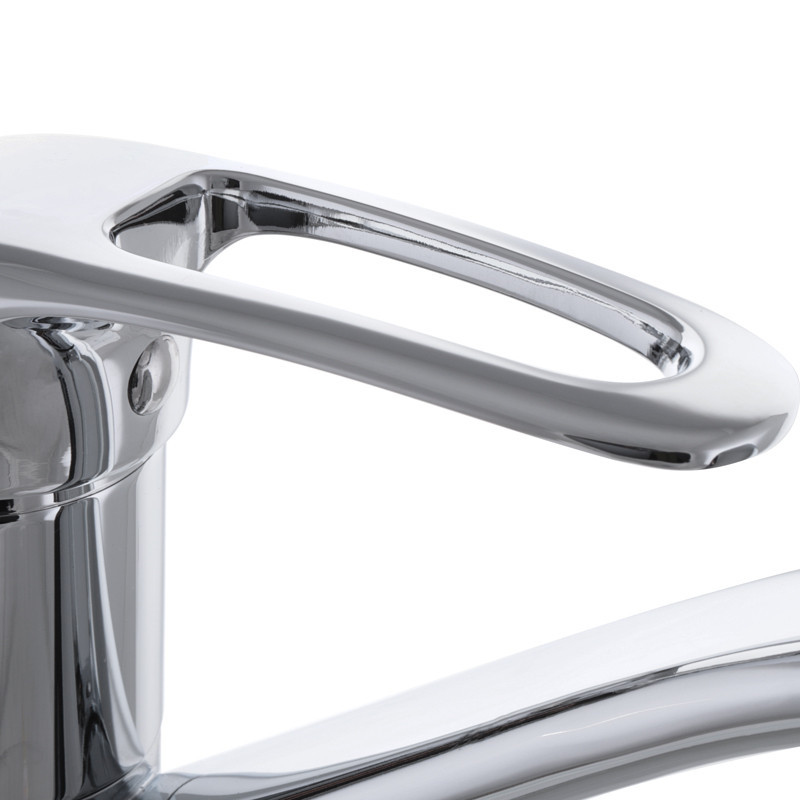 Смеситель для умывальника Haiba Cosmos 555, длина 15 см (HB0794) Харьков - изображение 3