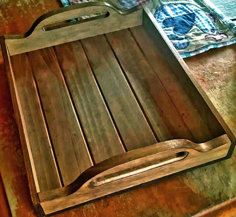 Поднос деревянный 