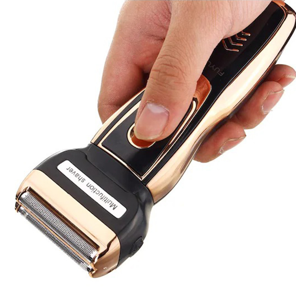 Электробритва триммер 3в1 Geemy GM 595 / Машинка для стрижки волос и бороды / Аккумуляторный триммер для носа Киев - изображение 7