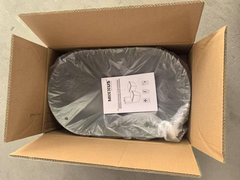 Раковина накладна Mixxus Premium ELLIPSE-0109 GRAY 500x300x140mm   ( MP6653 ) 32826 Харьков - изображение 6
