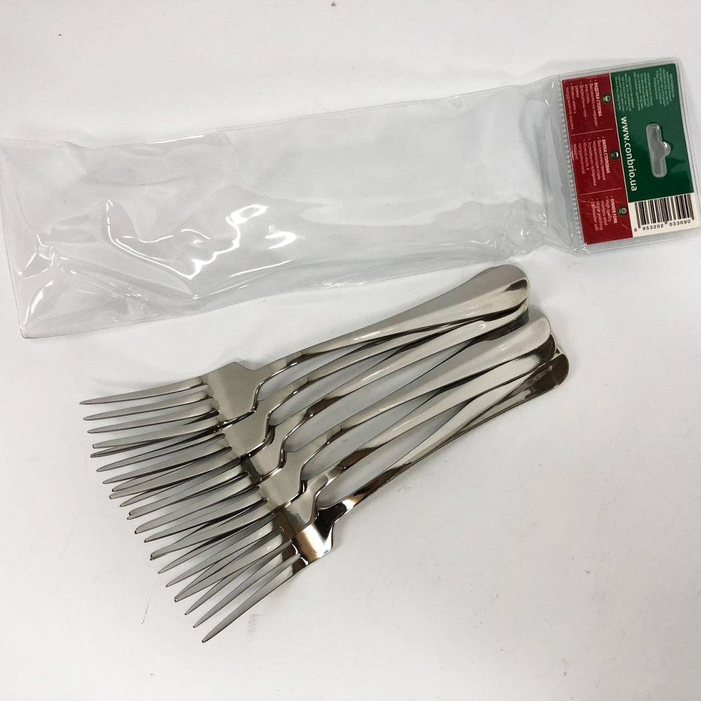 Набір столових виделок Con Brio 6 шт CB-3309 JZ-51 Львів - фото 4