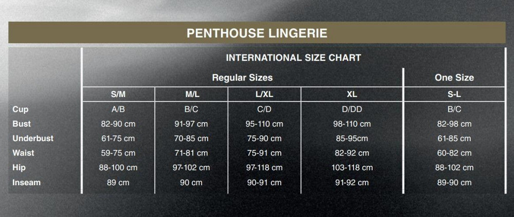 Боді Penthouse Salute Me XL Black (дефекти на пакованні!!!) Sex Aura Київ - фото 5
