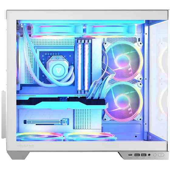 Корпус Modecom VOLCANO PANORAMA APEX ARGB 5F MIDI WHITE без БЖ ATX Вінниця