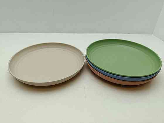 Еко-набір багаторазового посуду з пшеничного волокна на 4 персони (товар з вітрини) Луцк