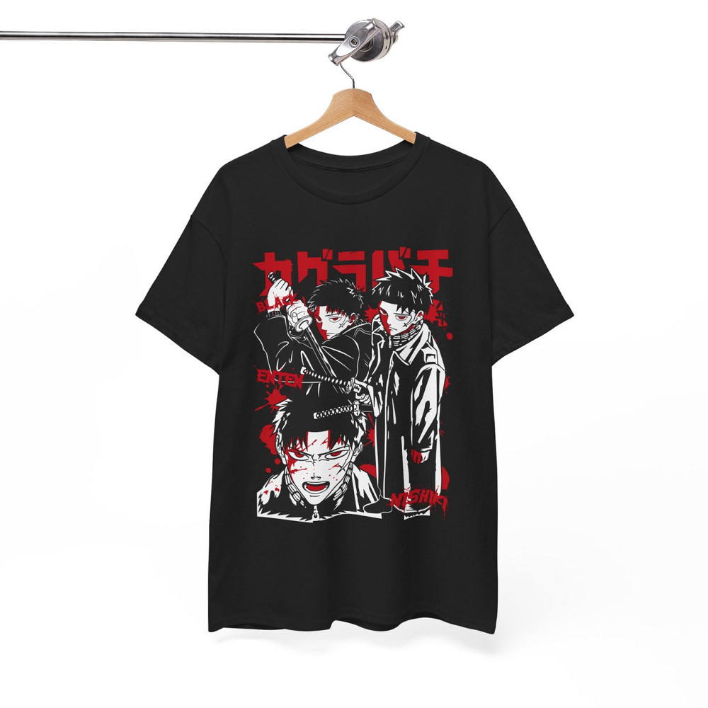 Футболка аниме Магическая битва оверсайз (S/M/L) Черний AnimeJ0394 Днепр - изображение 6