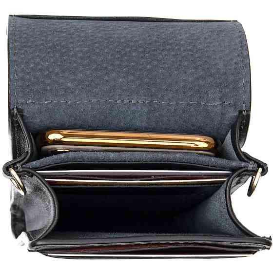 Мужская кожаная сумка-кошелек GRANDE PELLE 11440 Черный Киев