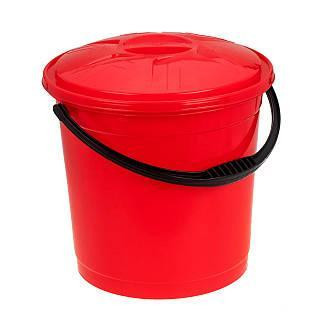 Відро 10 л з кришкою (кольори в асортименті) Харків - фото 3