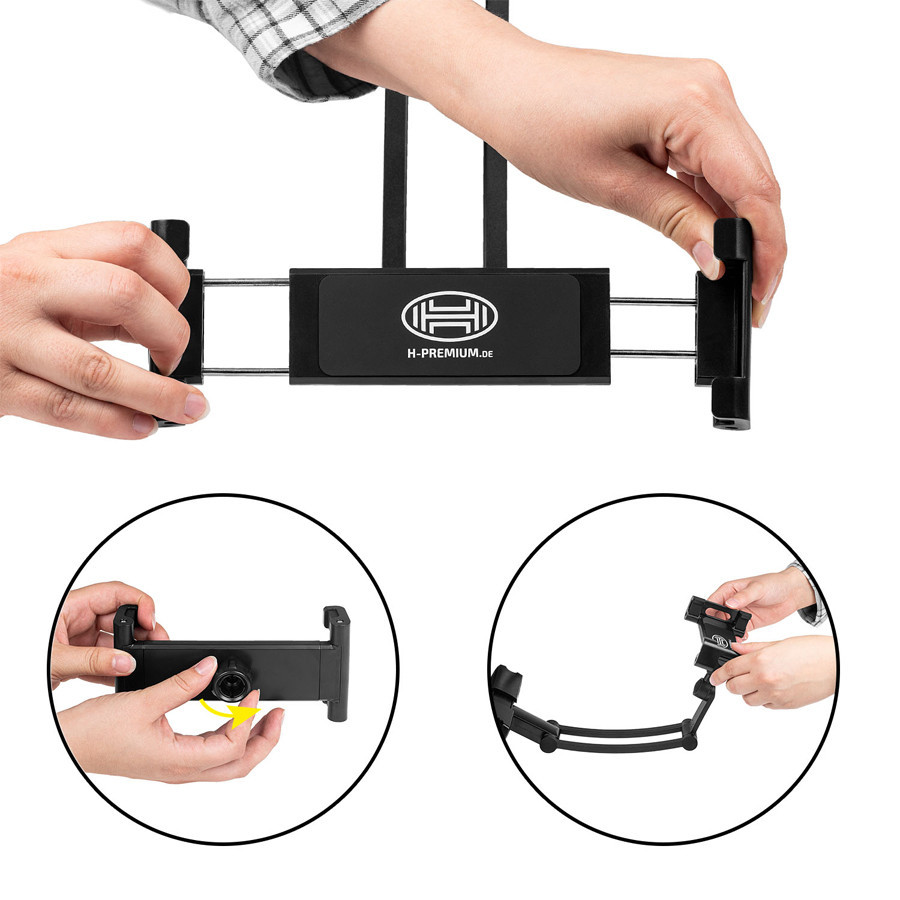 Тримач автомобільний для смартфону та планшету "TabletRack Flex" 4,7"-13" Heyner, 511870 Київ - фото 2