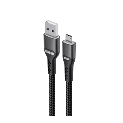 Кабель USB MicroUSB Havit HV-CB6215 3,0A 1м чорний Житомир - фото 2