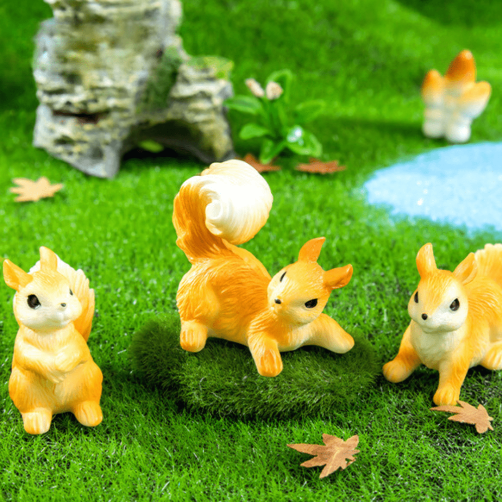 Декоративна фігурка Білочка для флораріуму, декору, міні-саду, мікроландшафту, мініатюри і творчості Одеса - фото 5