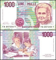 Италия/Italy 1000 Lire 1990 Pick 114 U Полтава - изображение 1