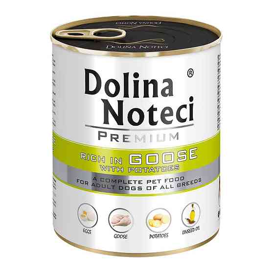 Dolina Noteci Premium (Долина Нотечі) консерву вологий корм для собак з качкою та картоплею 800 г х 12 шт. Запоріжжя