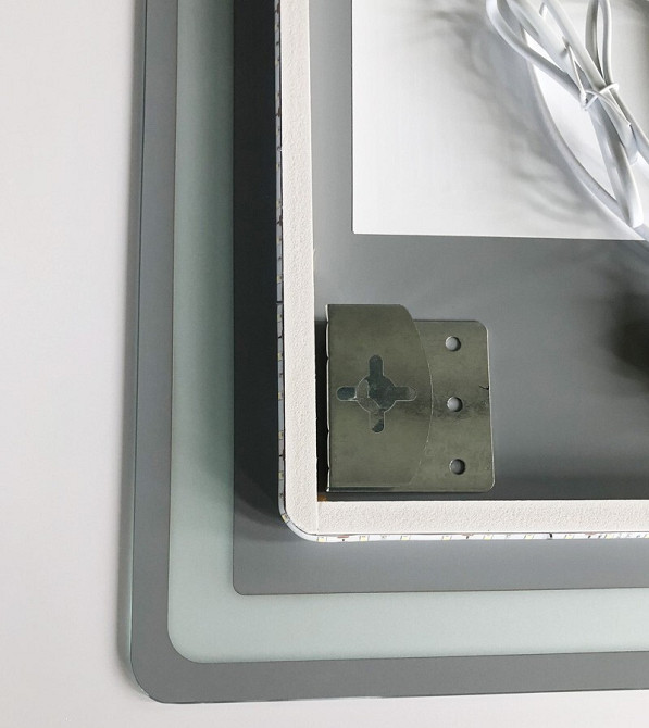 Зеркало Zerix Mirra MR05-120x80 с LED Touch, Anti-fog, диммером, регулятором яркости (ZX6061) Киев - изображение 3