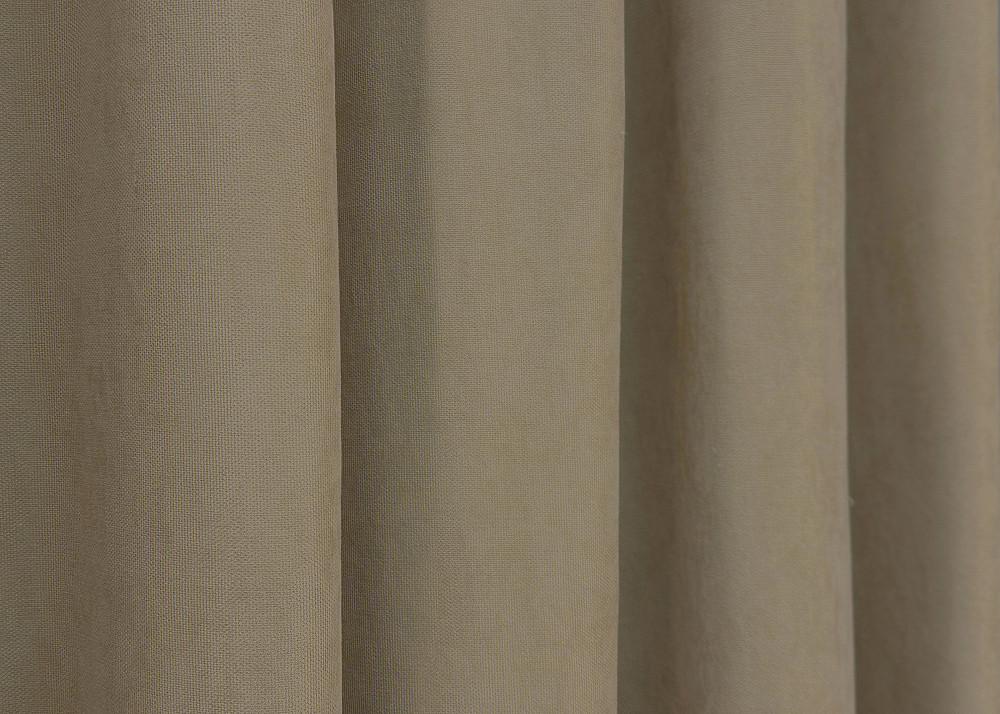 Комплект коротких штор VR-Textil Мікровелюр Petek YL № 1804ш Капучино 130х170 см 2 шт (35-0386) Київ - фото 6