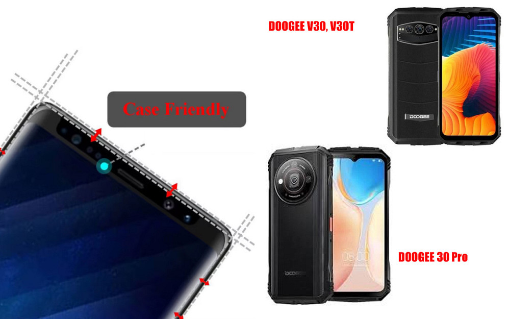 Захисне скло HyperGlass Pro для DOOGEE V30, V30T, V30 Pro – максимальна чутливість та захист Київ - фото 4