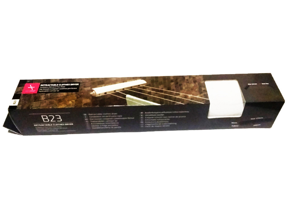 Сушилка для белья на стену с раздвижным механизмом, Prima Nova B23-01 Одесса - изображение 4