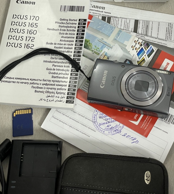 Фотоапарат Canon Power Shot IXUS 160 Київ - фото 8