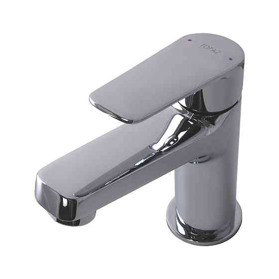 Смеситель для умывальника TOPAZ CAPRI TCA-15207-H44 картридж D25,H=140, шлангиTAQ-M0855 Киев