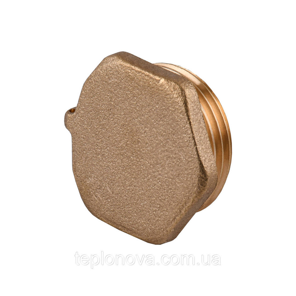 Заглушка 1″Н латунная под пломбу LC502P OPTIMUM Черновцы - изображение 1