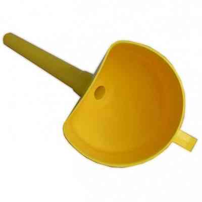 Лейка автомобильная Poputchik универсальная 3 в 1 желтая (07-003) Винница