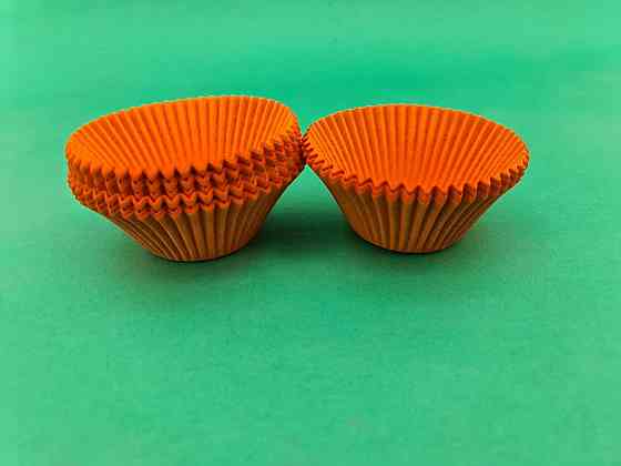 Тартолетка для чізкейк "Кругла помаранчева"D55 H42,5 (100шт)/140/ (1 уп.) Харків