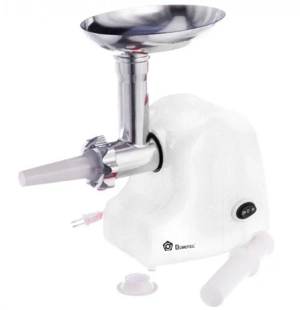 Електром’ясорубка DOMOTEC MS-2017 W/R 2500Вт, реверс, насадки для кеббе та ковбас, 3 решітки Одеса - фото 8