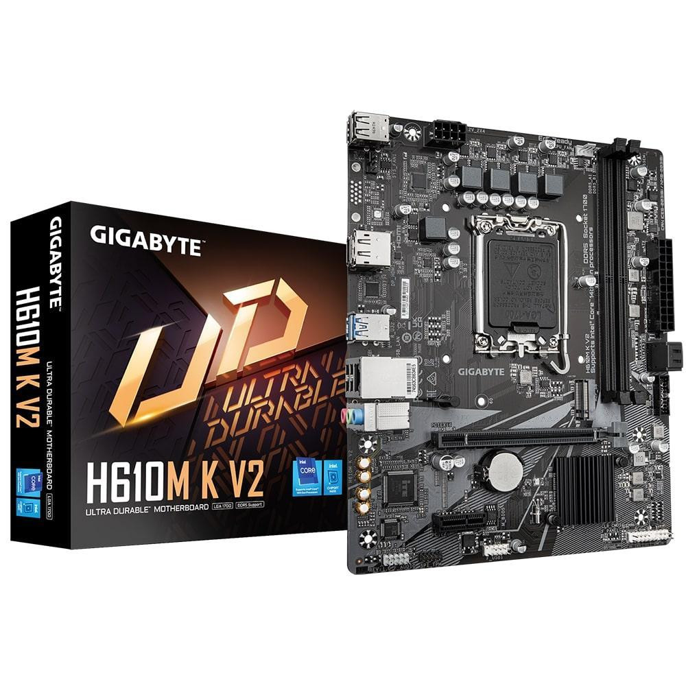 Материнська плата Gigabyte H610M K V2 Socket 1700 ( без Wi-Fi ) Харків - фото 1