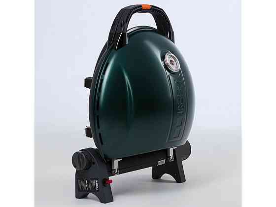 КОМПЛЕКТ Портативный переносной газовый гриль O-GRILL 900, зеленый + шланг в подарок! Код: 013371 Ровно