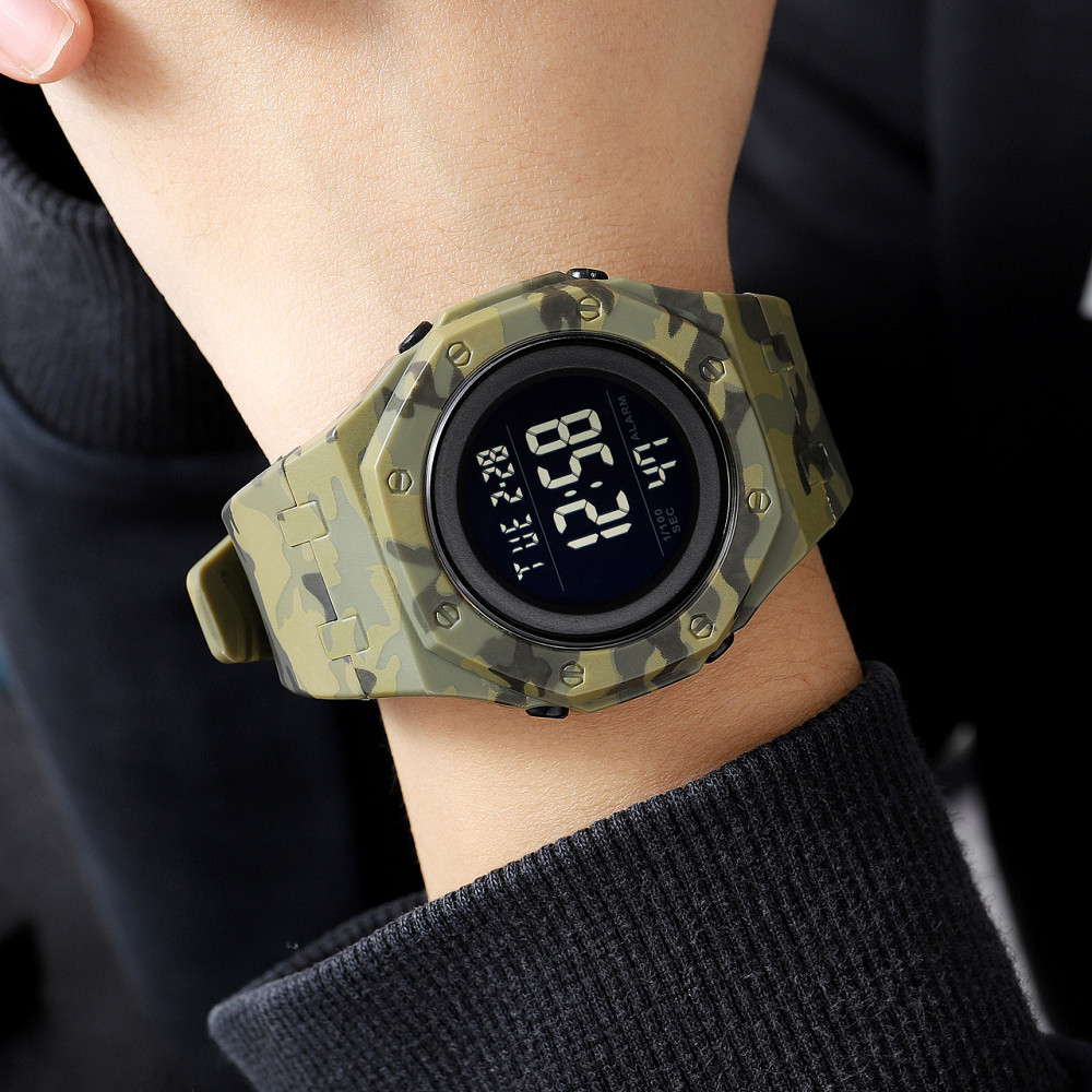 Skmei 2048CMGN Army Green Camo SBR Киев - изображение 3