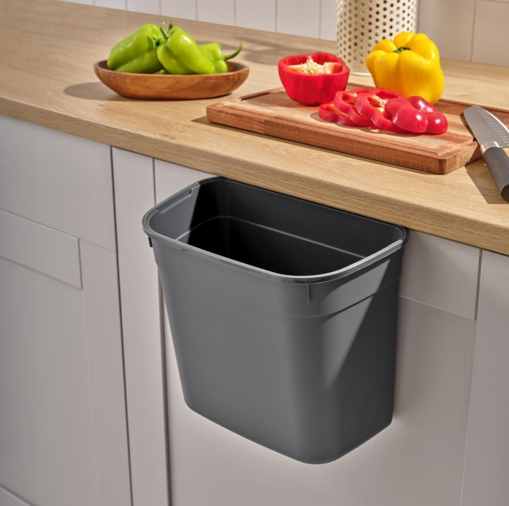 Відро-контейнер для сміття навісне з кришкою Харків - фото 5